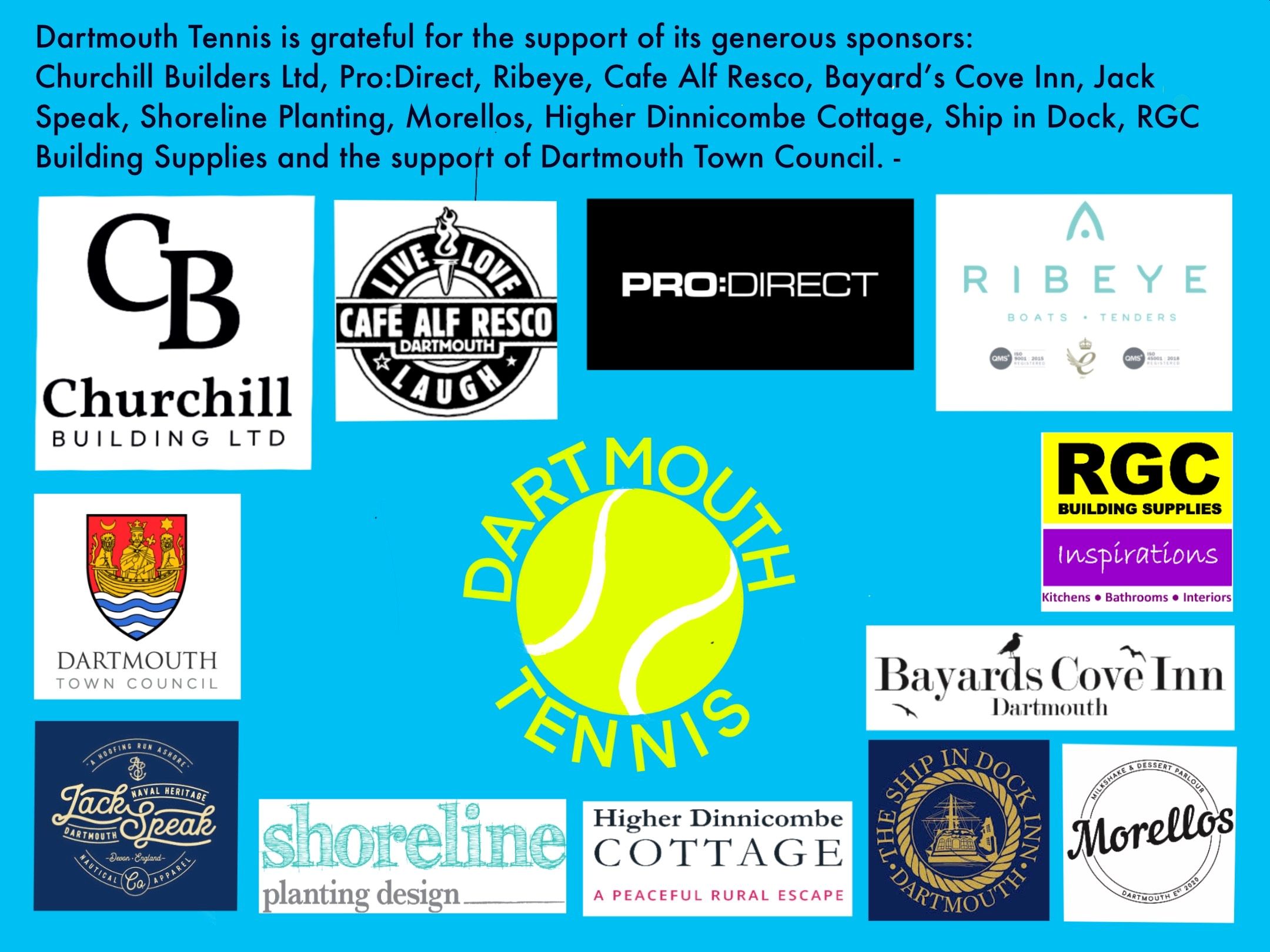 Dartmouth Tennis Sponsors